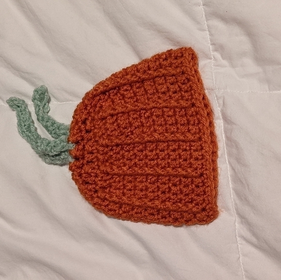 SET Of 3 Handmade Crochet Newborn Beanies - Picture 2 of 4